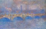 Клод Моне Мост Ватерлоо, эффект солнечного света 1903г